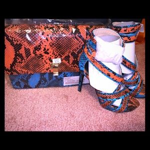 Matching Handbag and Heel Combination